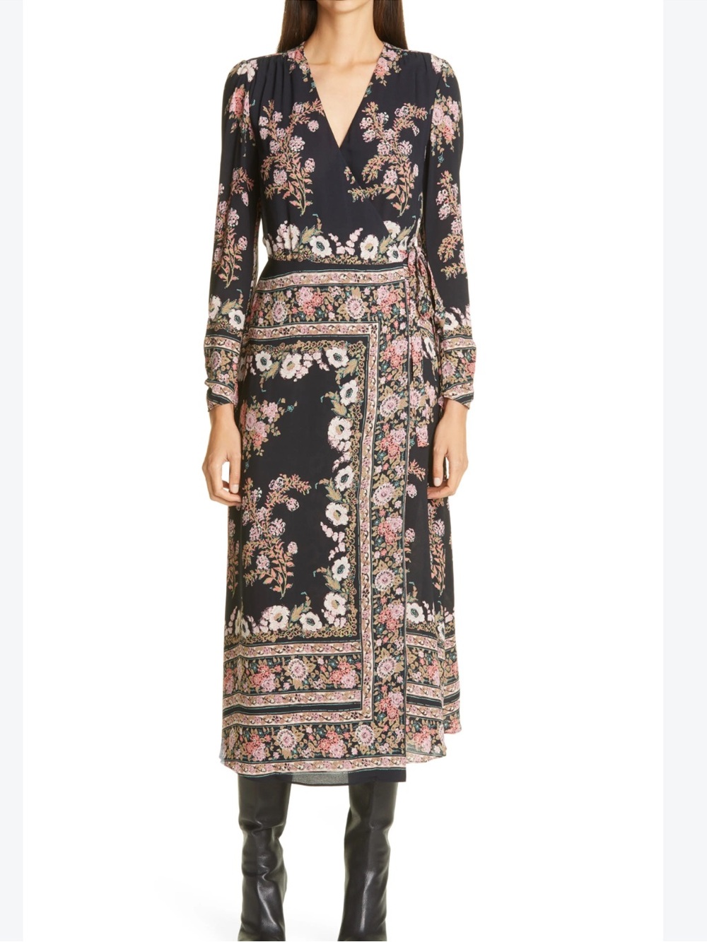 Etro Floral Print Long Dress